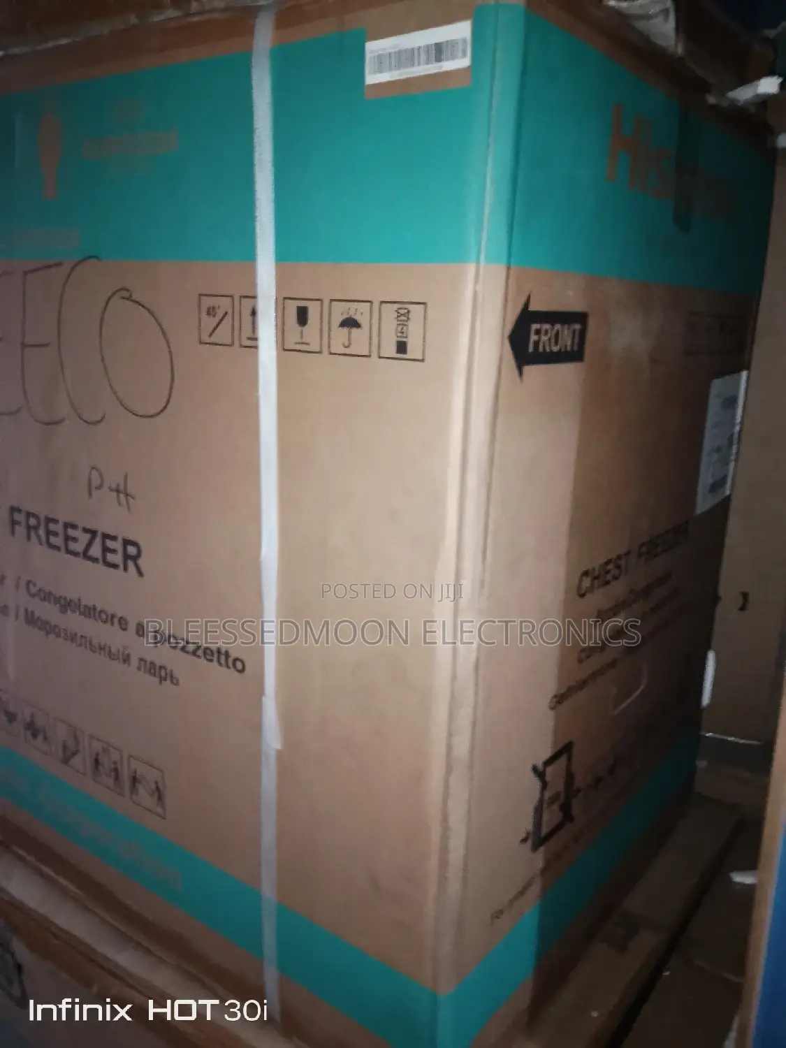 Hisense Inverter Deep Freezer 340liters 3 Years Warranty