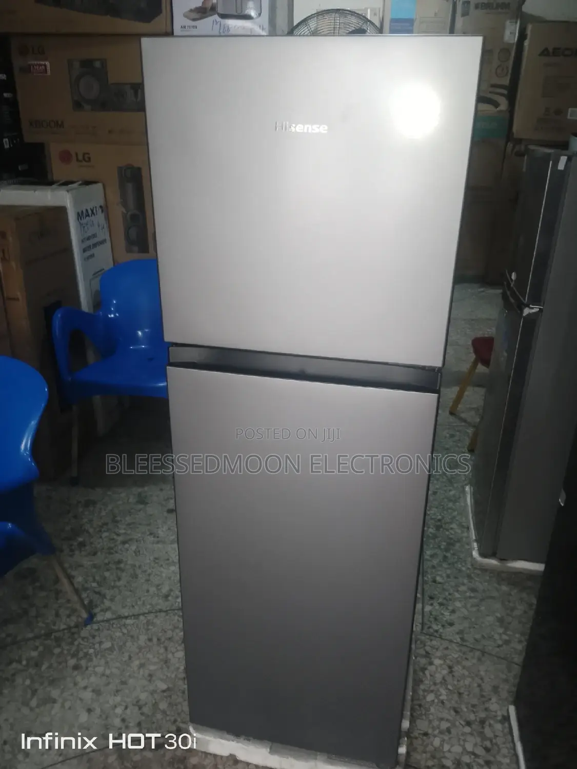 Hisense Standing Fridge Double Door Inverter Voltage