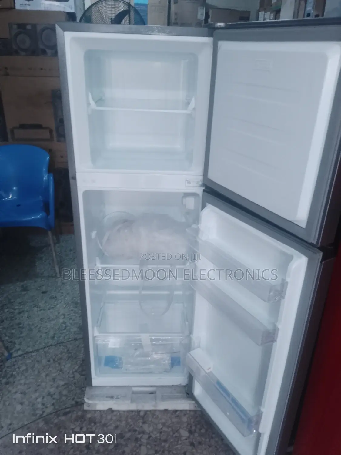 Hisense Standing Fridge Double Door Inverter Voltage