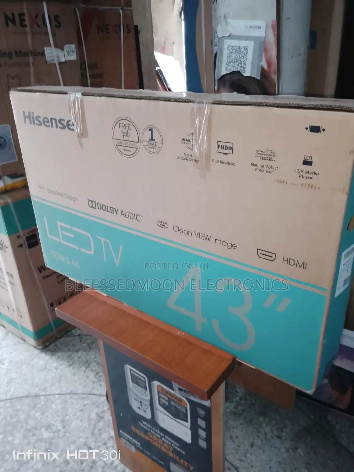 Hisense HD Television Frameless Body