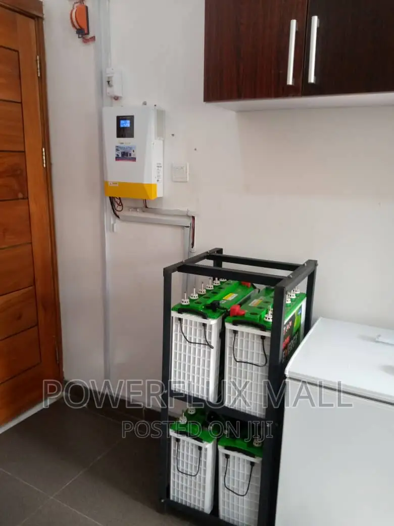 5.5kva With 4 Batteries Installation