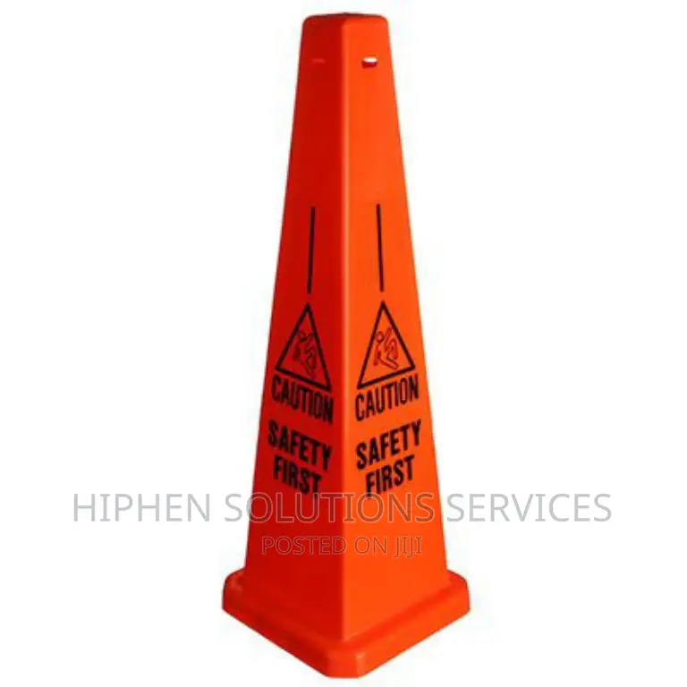 Cone Safety 36in Caution Wet Floor