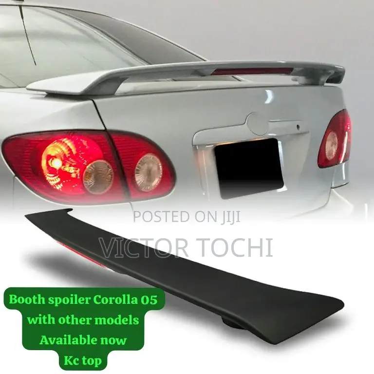 Booth Spoiler With Light Corolla 2003/2005/2007