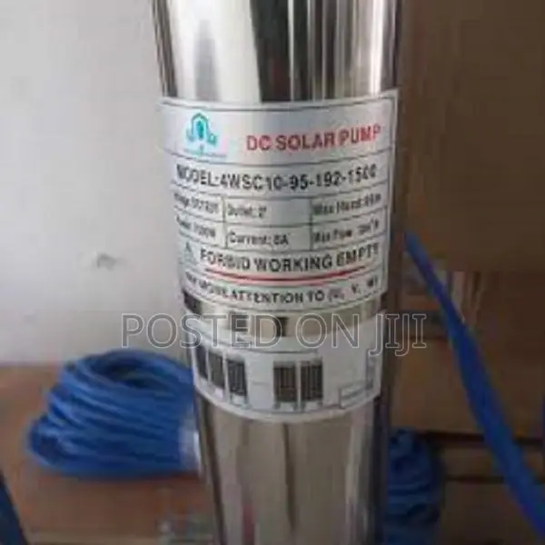 Golden House 0.75hp 72V Sola /DC Submersible Pumping Machine