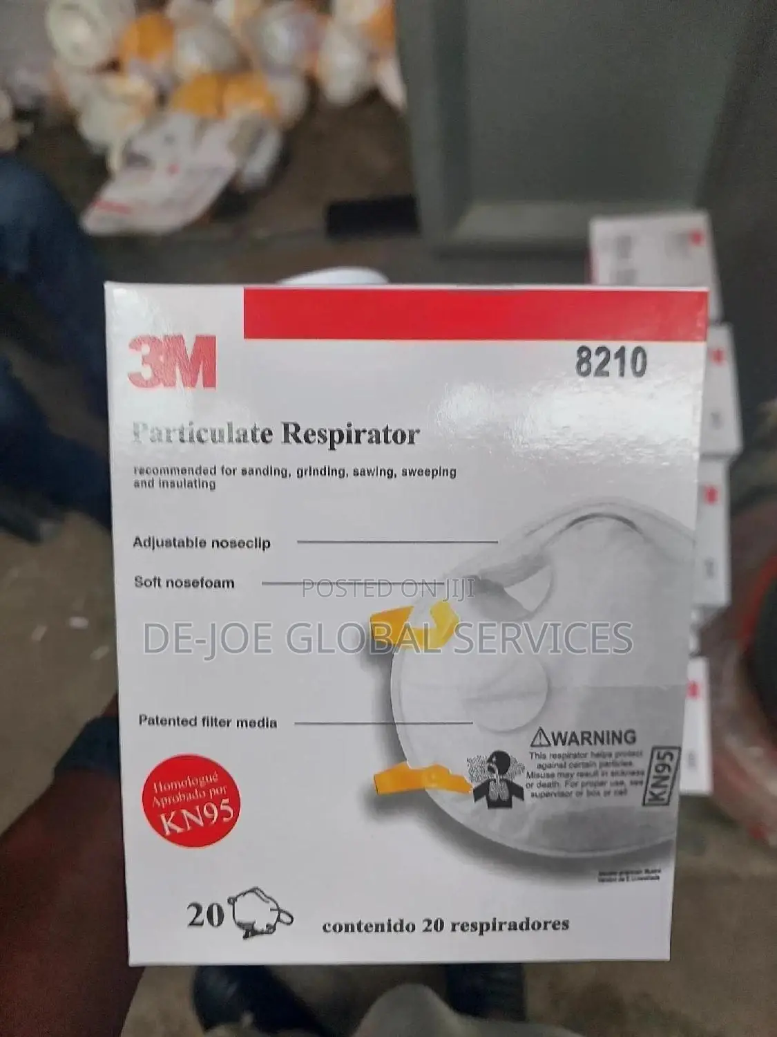 3m 8210 Disposable Nose Mask 20pcs In One