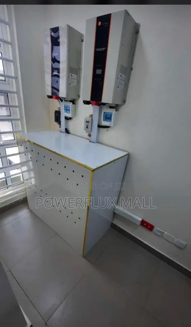 10kva Inverter With 8 Batteries in Covered Rack