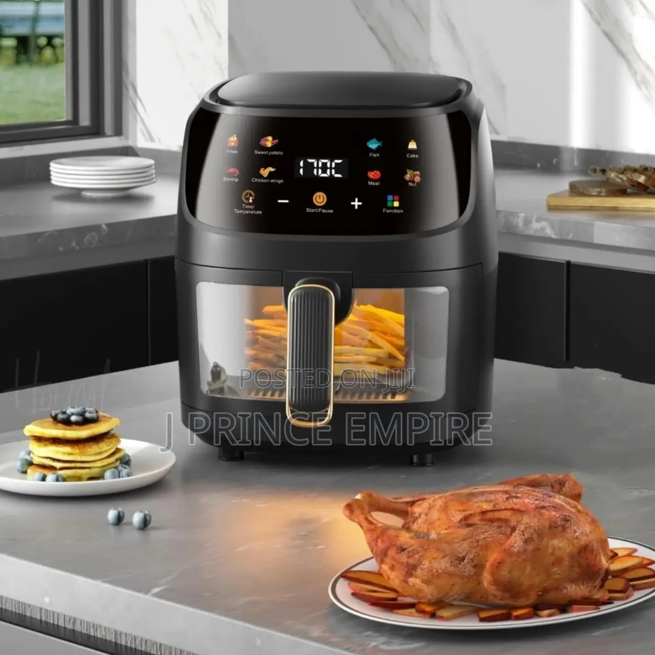 Air Fryer 8liter - Digital Oil-Less Air Fryer – Led Digital