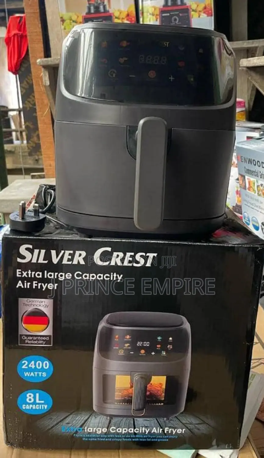 Air Fryer 8liter - Digital Oil-Less Air Fryer – Led Digital