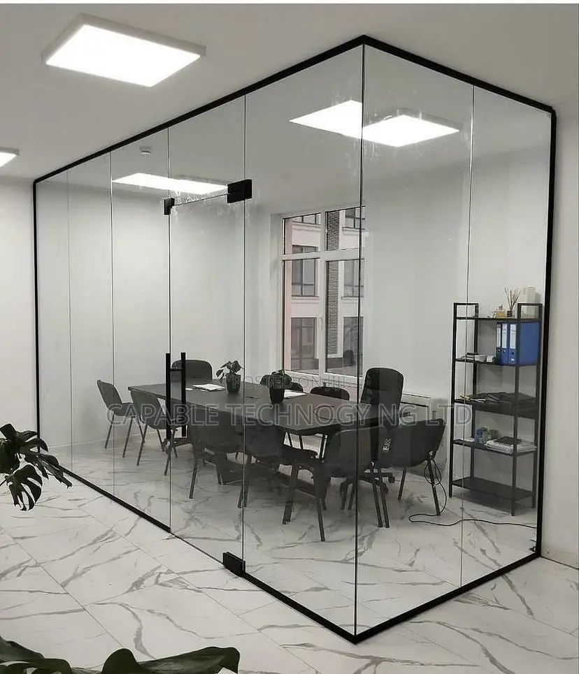 Beautiful Glass Office Partitioning