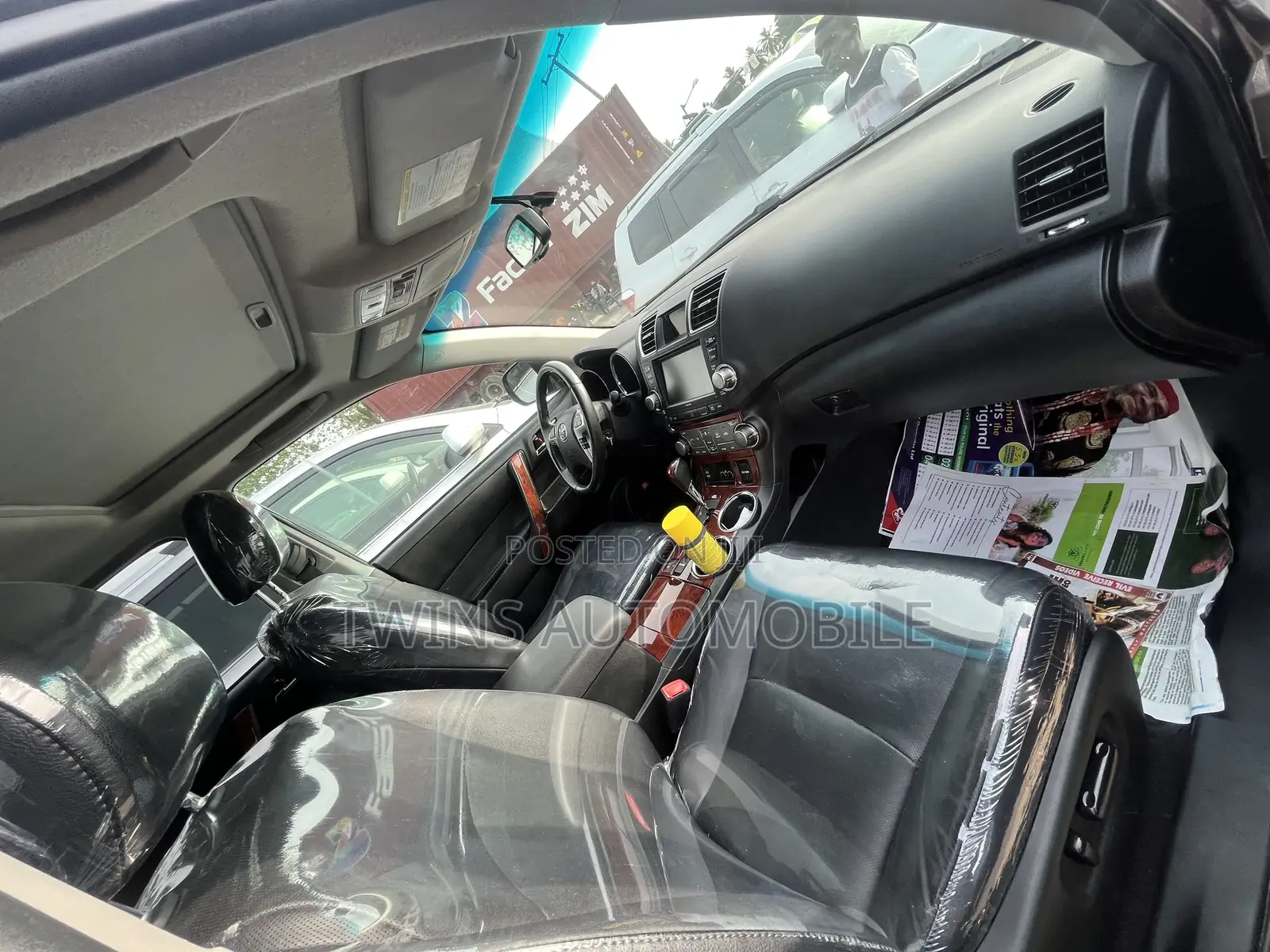 Toyota Highlander Limited 2012 Gray