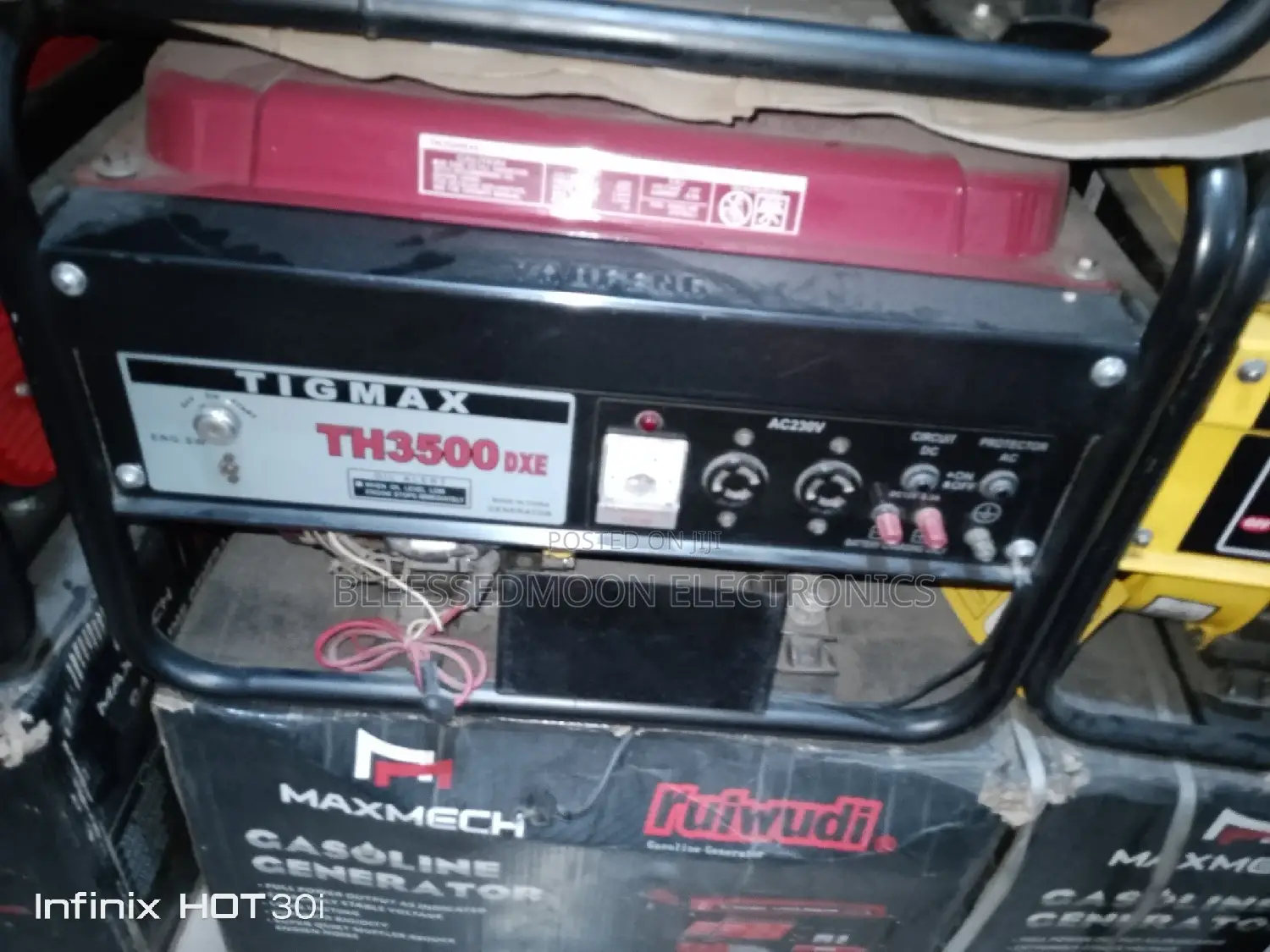 Tigmax Japan Generator 4.5kva Cooper Coil