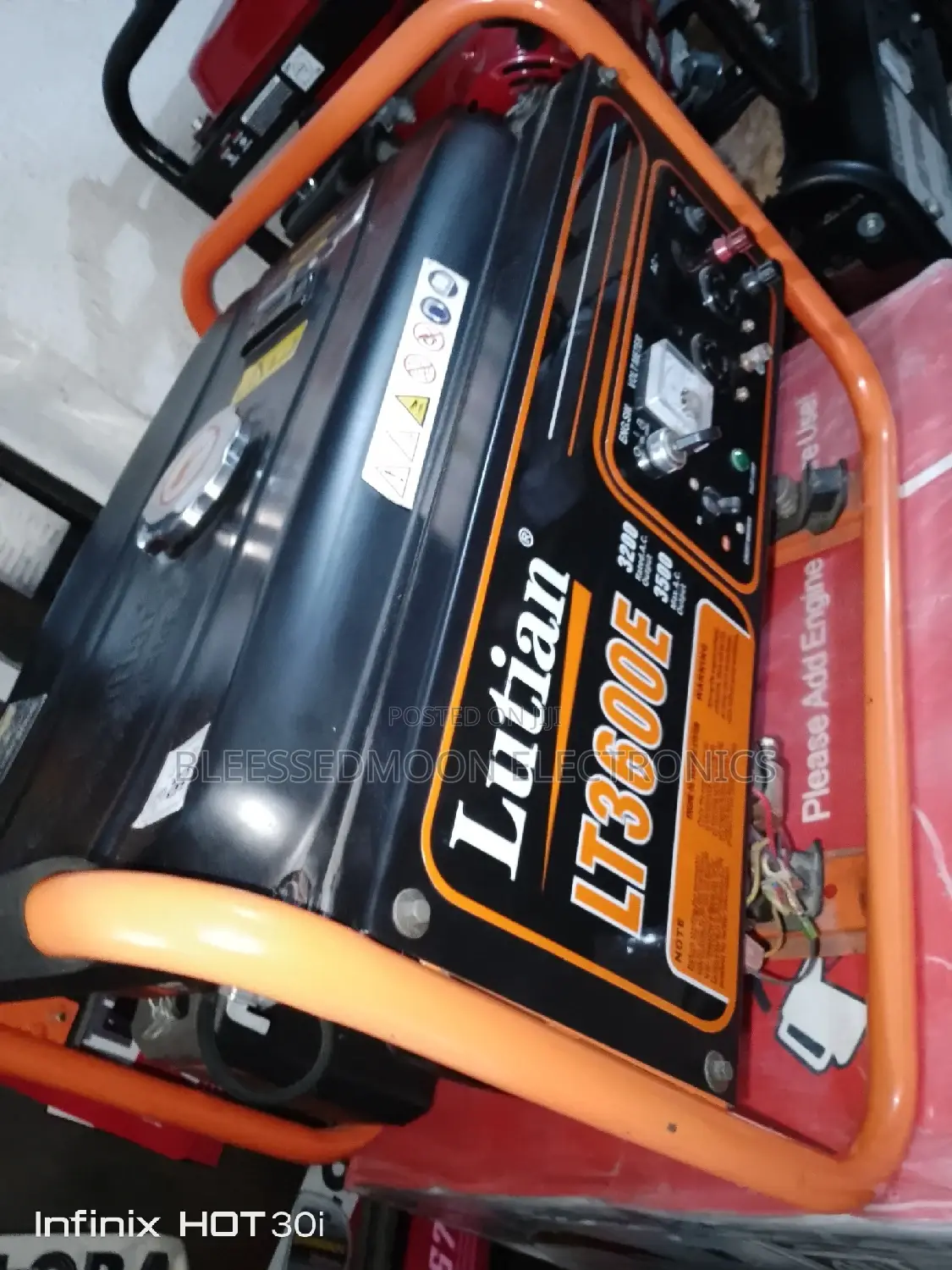 Lutian Generator Cooper Coil 3.5kva 3 Years Garranty