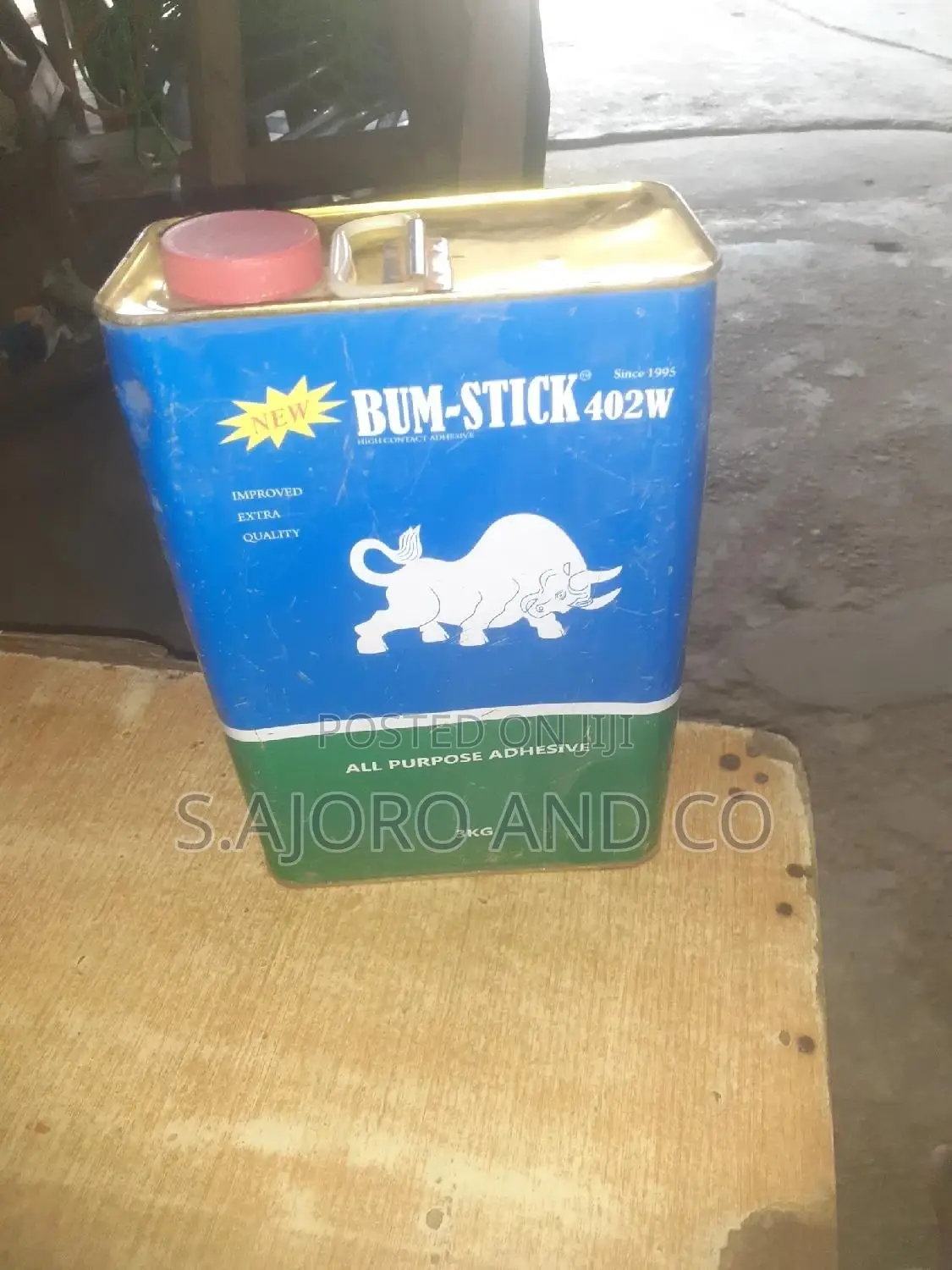 3kg/15kg Evostic Adhesive Gum (Bumstick,Isostik, Nanpao, Top Bond)