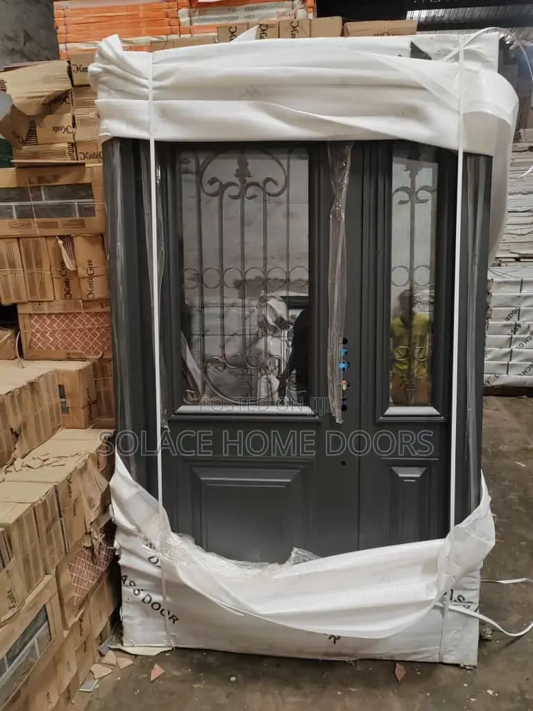 French Glass Steel Door.