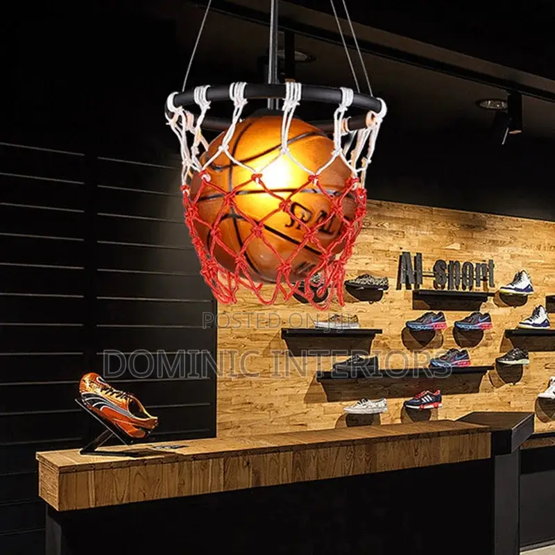 Retro Basketball Lamp