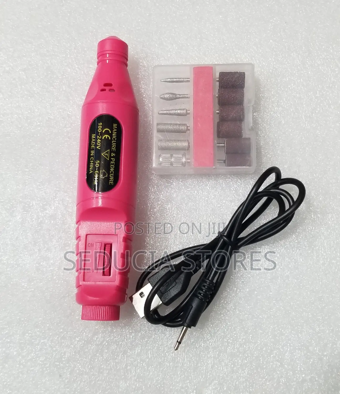 Portable USB Nail Drill (Nail File) for Manicure Pedicure