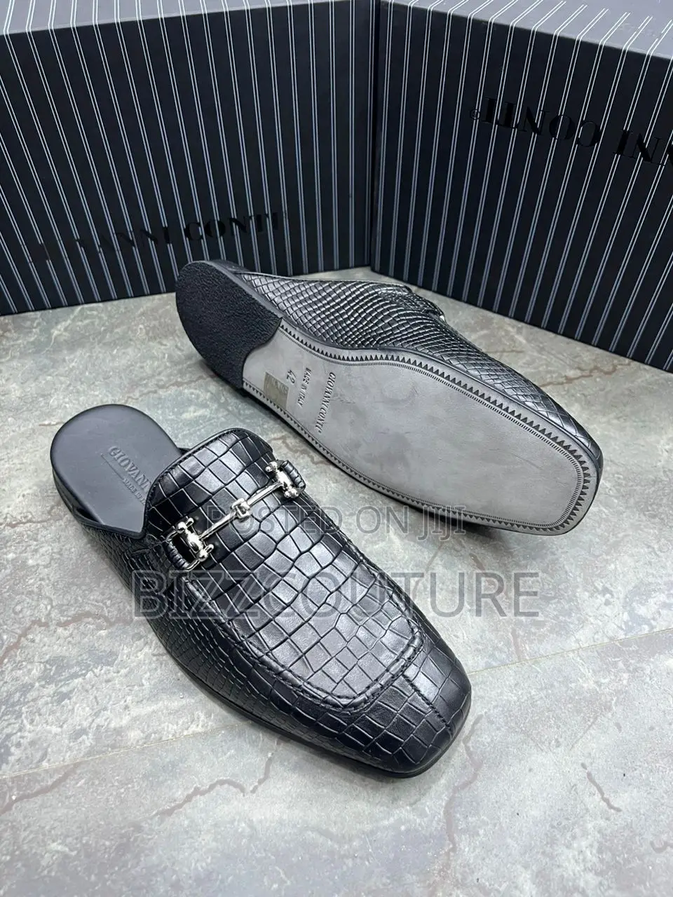 Original Italian GIOVANNI CONTI Half Shoes Available Instore