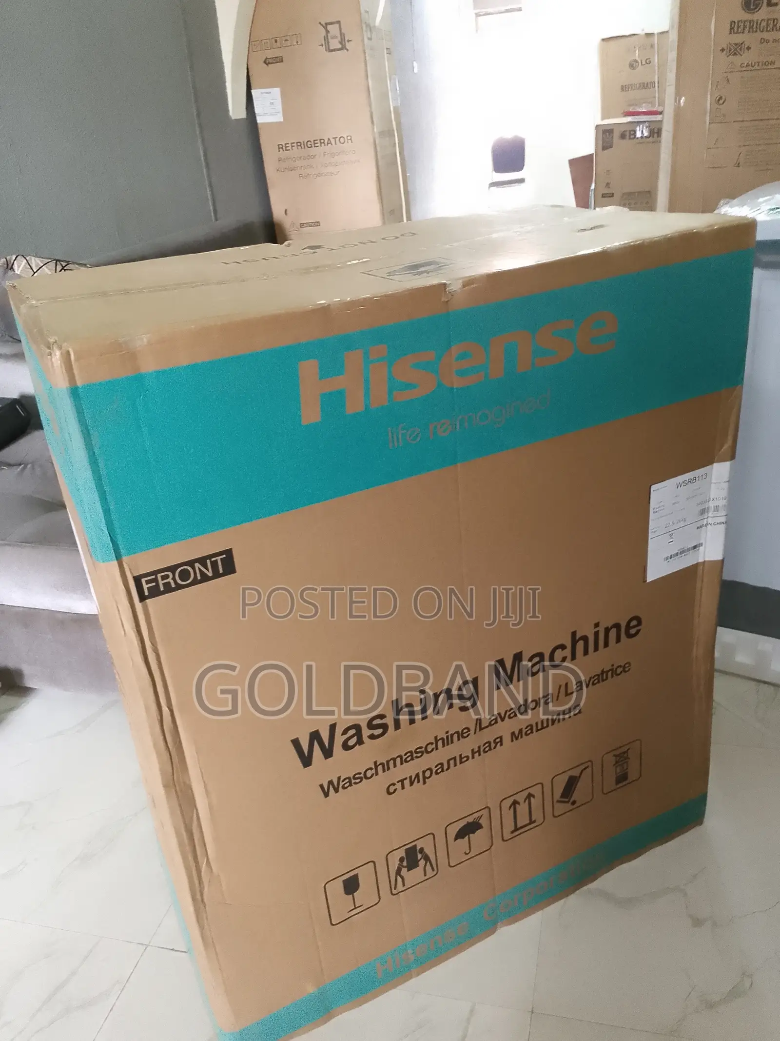 Brand New Hisense Wsrb113 11kg Washing Machine