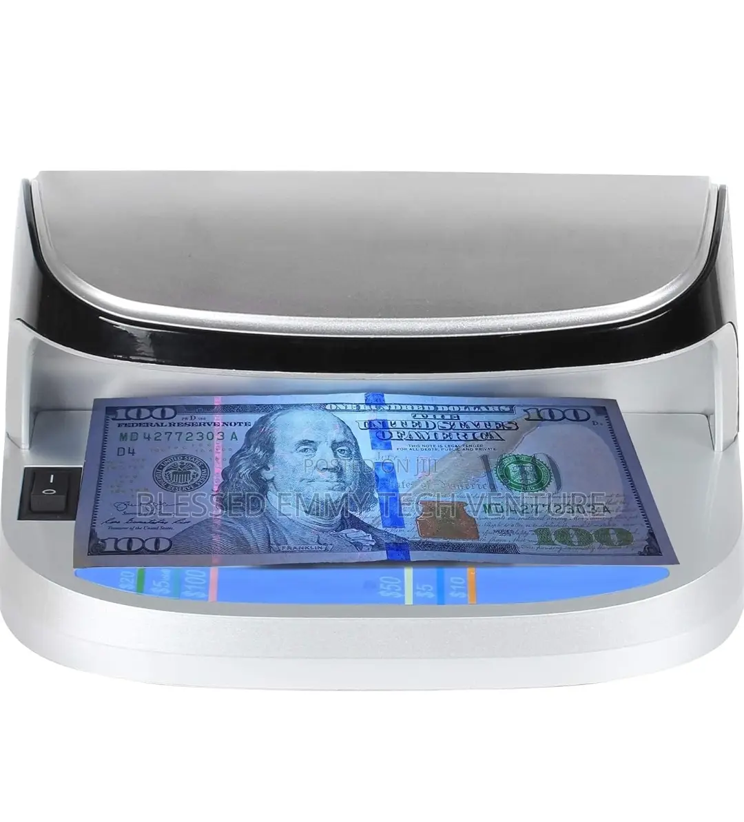 Counterfeit Bill Detector With LED UV Light for Money