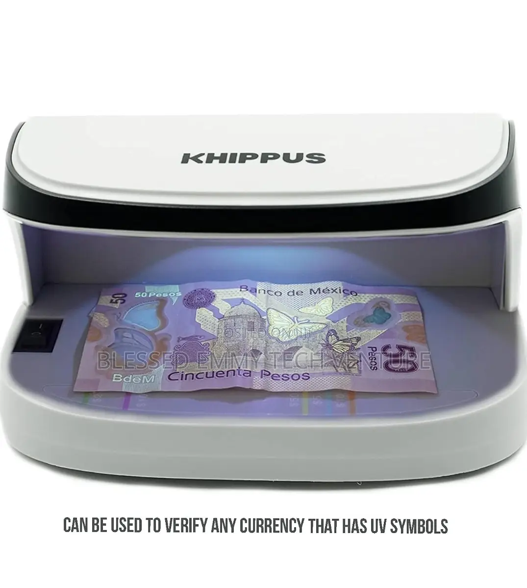 Counterfeit Bill Detector With LED UV Light for Money