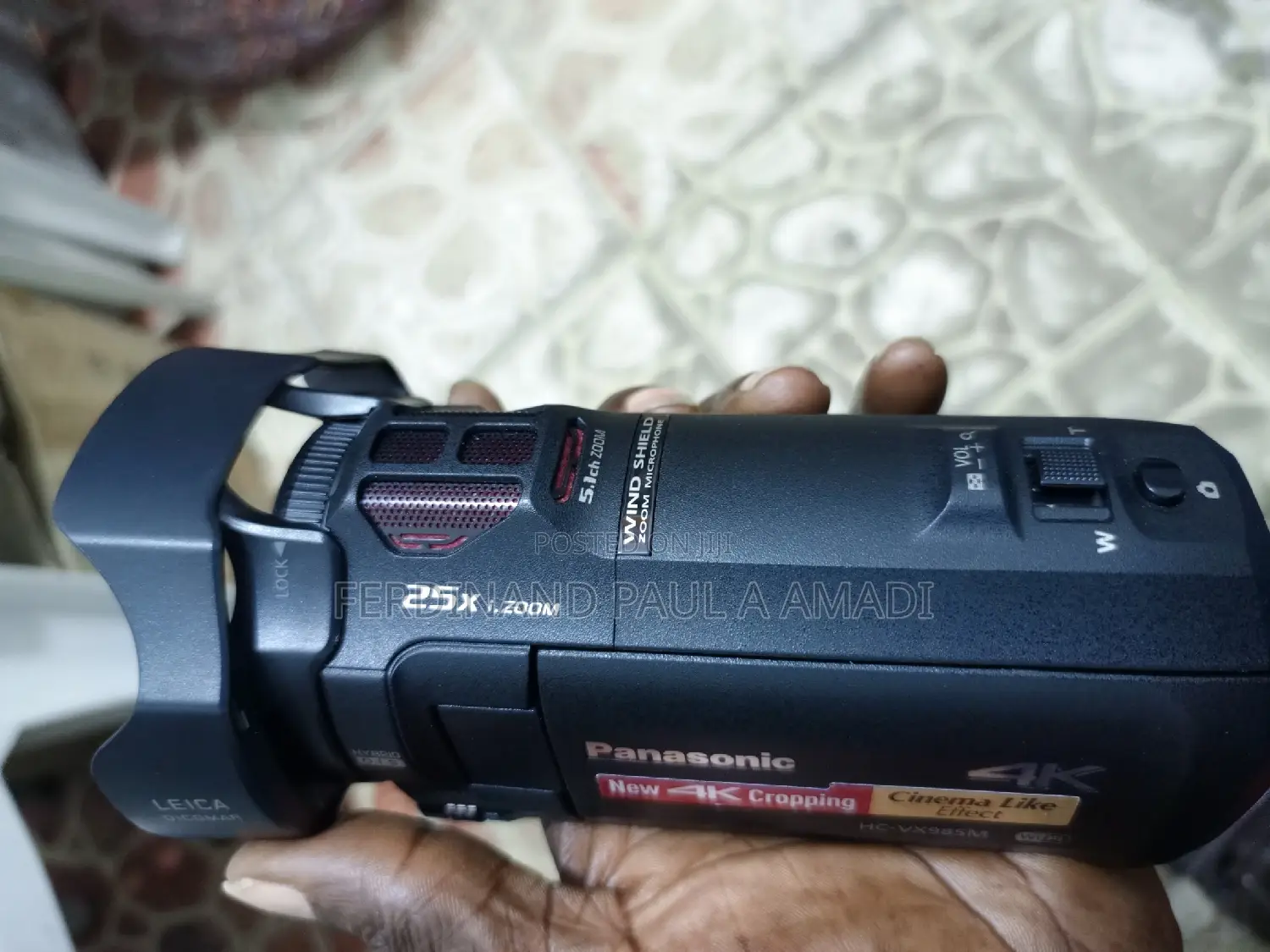 Panasonic Professional Video and Photo Camera With Wifi