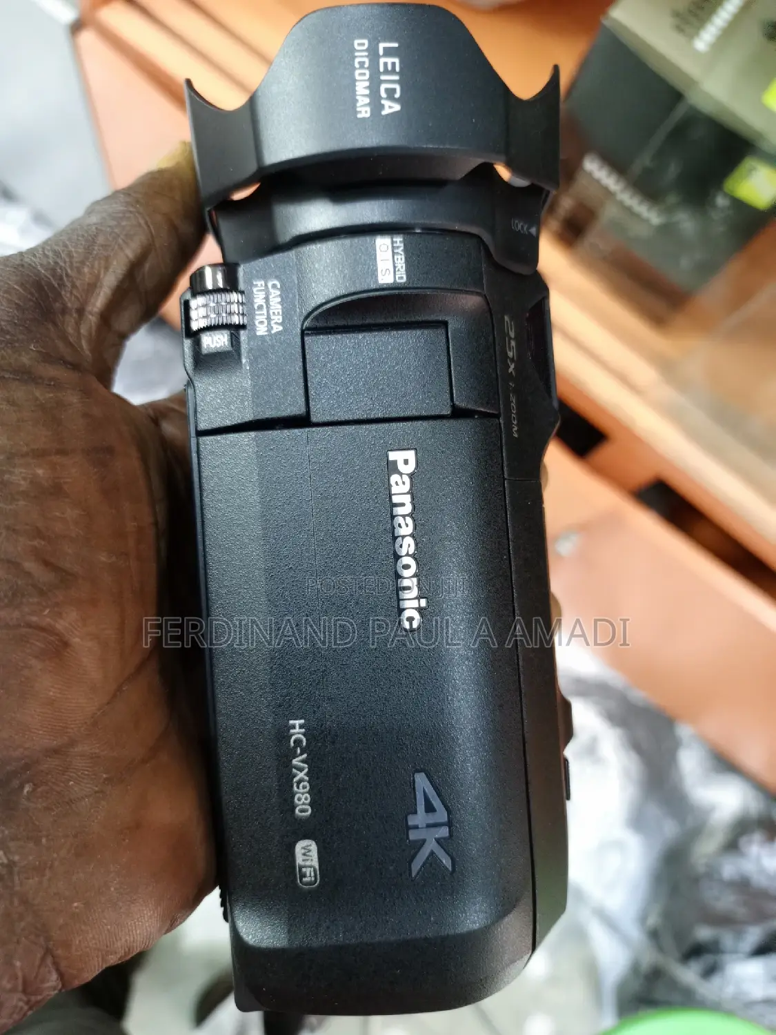 Panasonic Professional Video and Photo Camera With Wifi