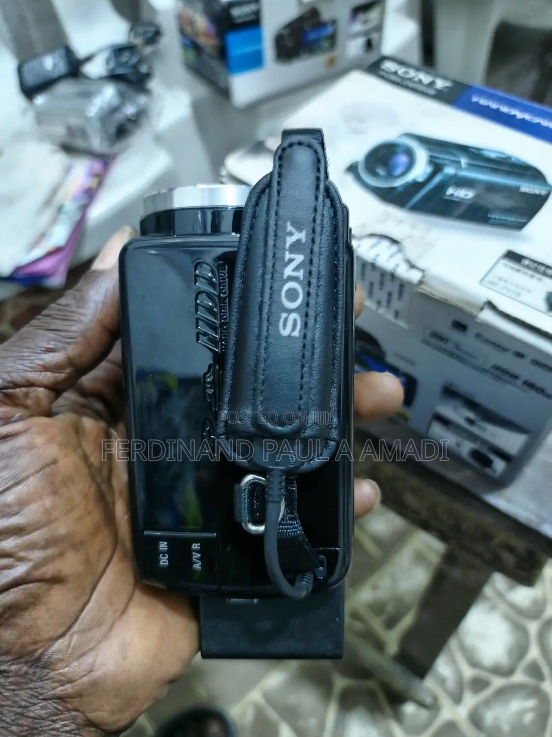 Sony Professional Video Camera Original With External Mic