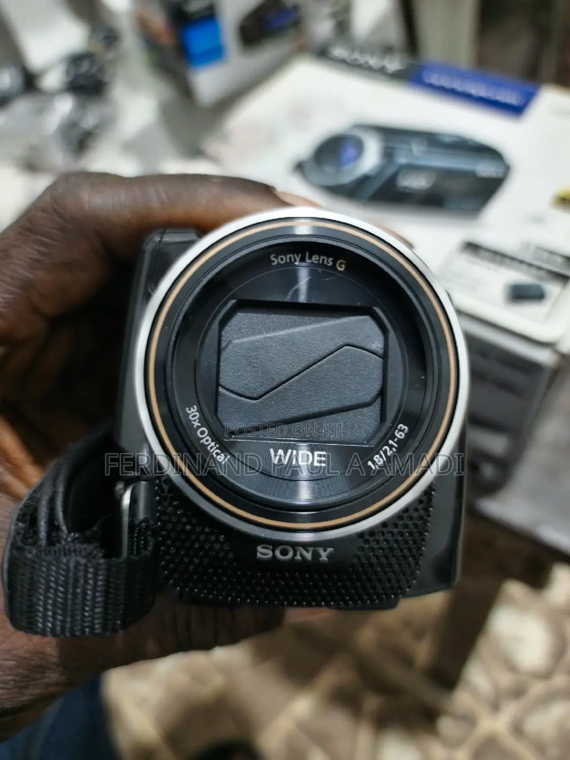 Sony Professional Video Camera Original With External Mic
