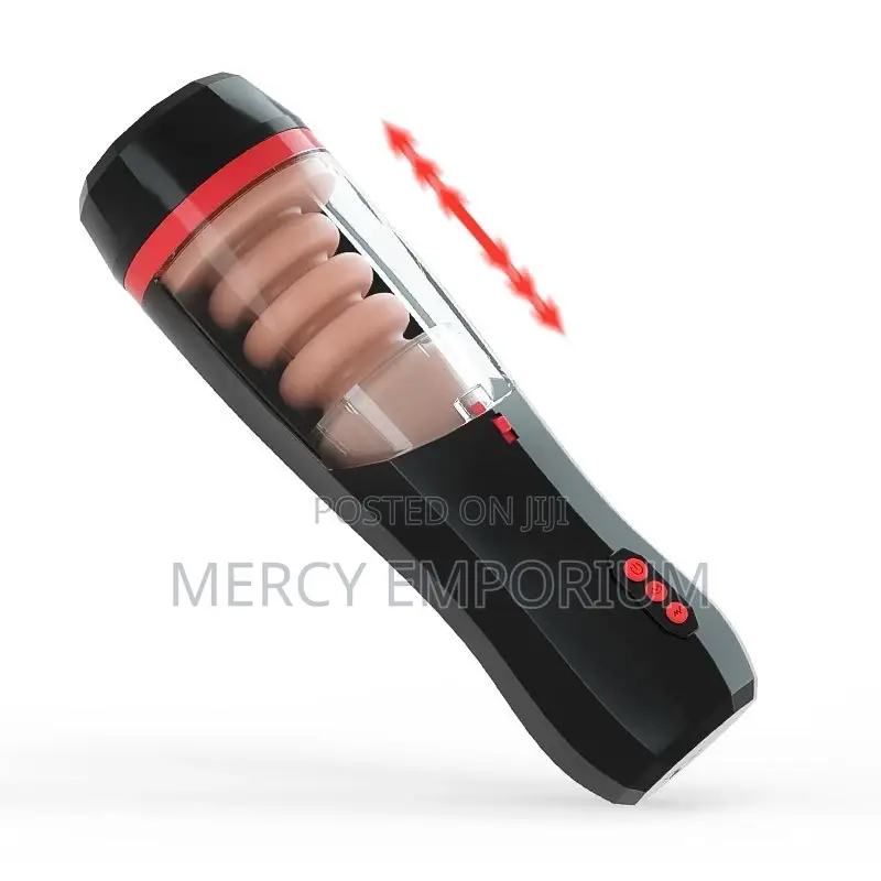 Masturbation Cup Automatic 5 Thrusting 10 Vibrating Vocable
