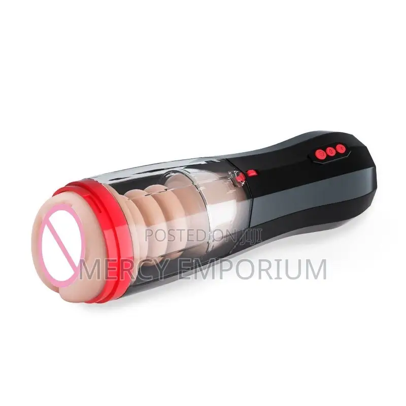 Masturbation Cup Automatic 5 Thrusting 10 Vibrating Vocable