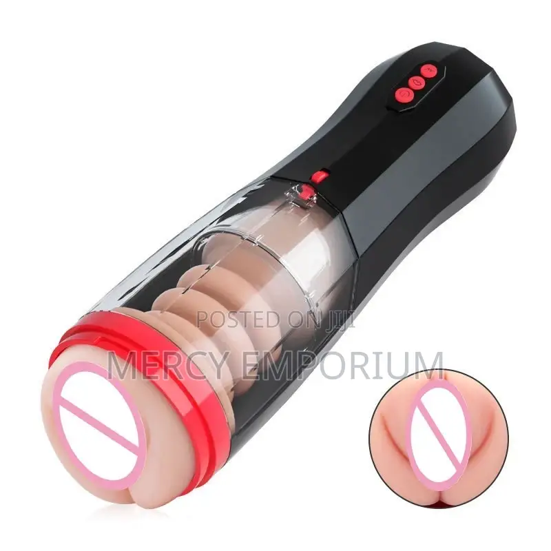 Masturbation Cup Automatic 5 Thrusting 10 Vibrating Vocable