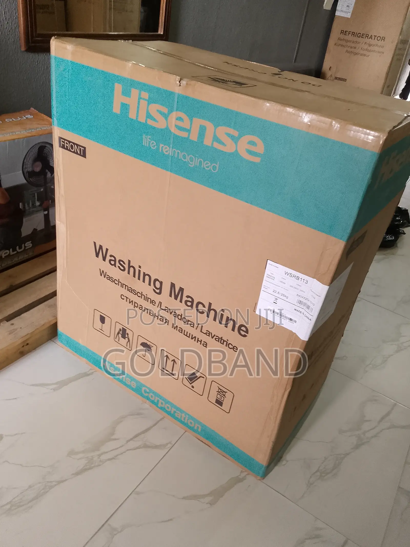 Hisense Wsrb113 11kg Washing Machine- Wash Spin