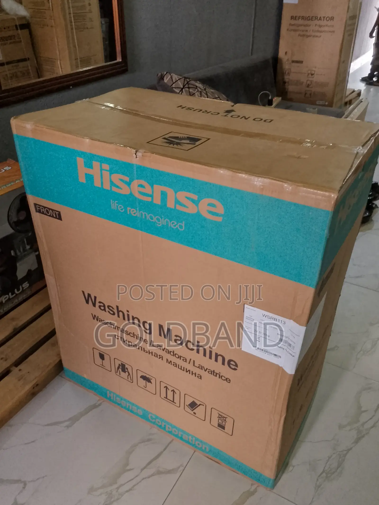 Hisense Wsrb113 11kg Washing Machine- Easy Laundry