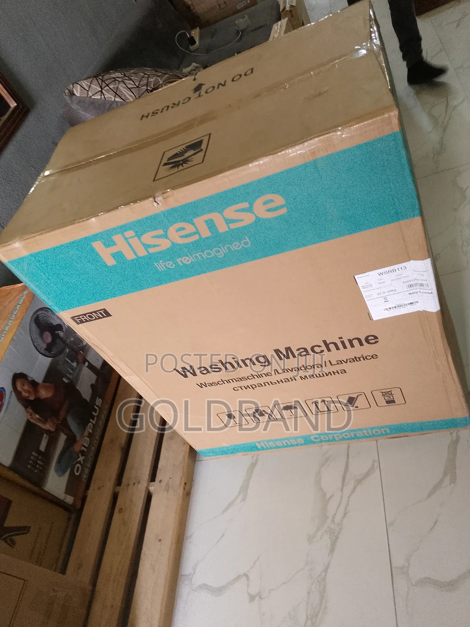 Brand New Hisense 11kg Wsrb113 Washing Machine