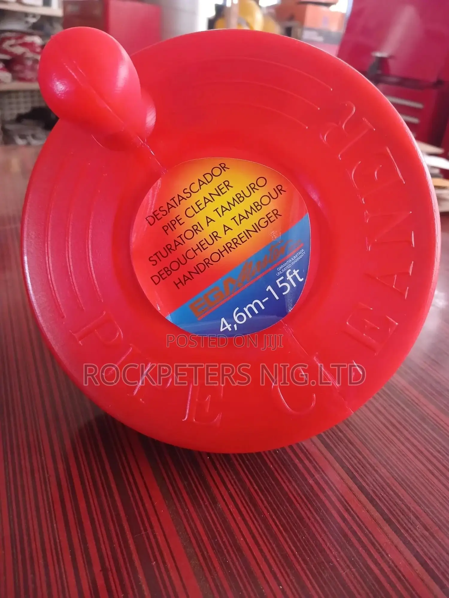 Ega Master 69500 Pipe Cleaner 4.6m-15ft