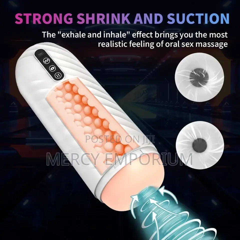 Automatic Masturbation Blowjob Cup Men Sex Toy Masturbator