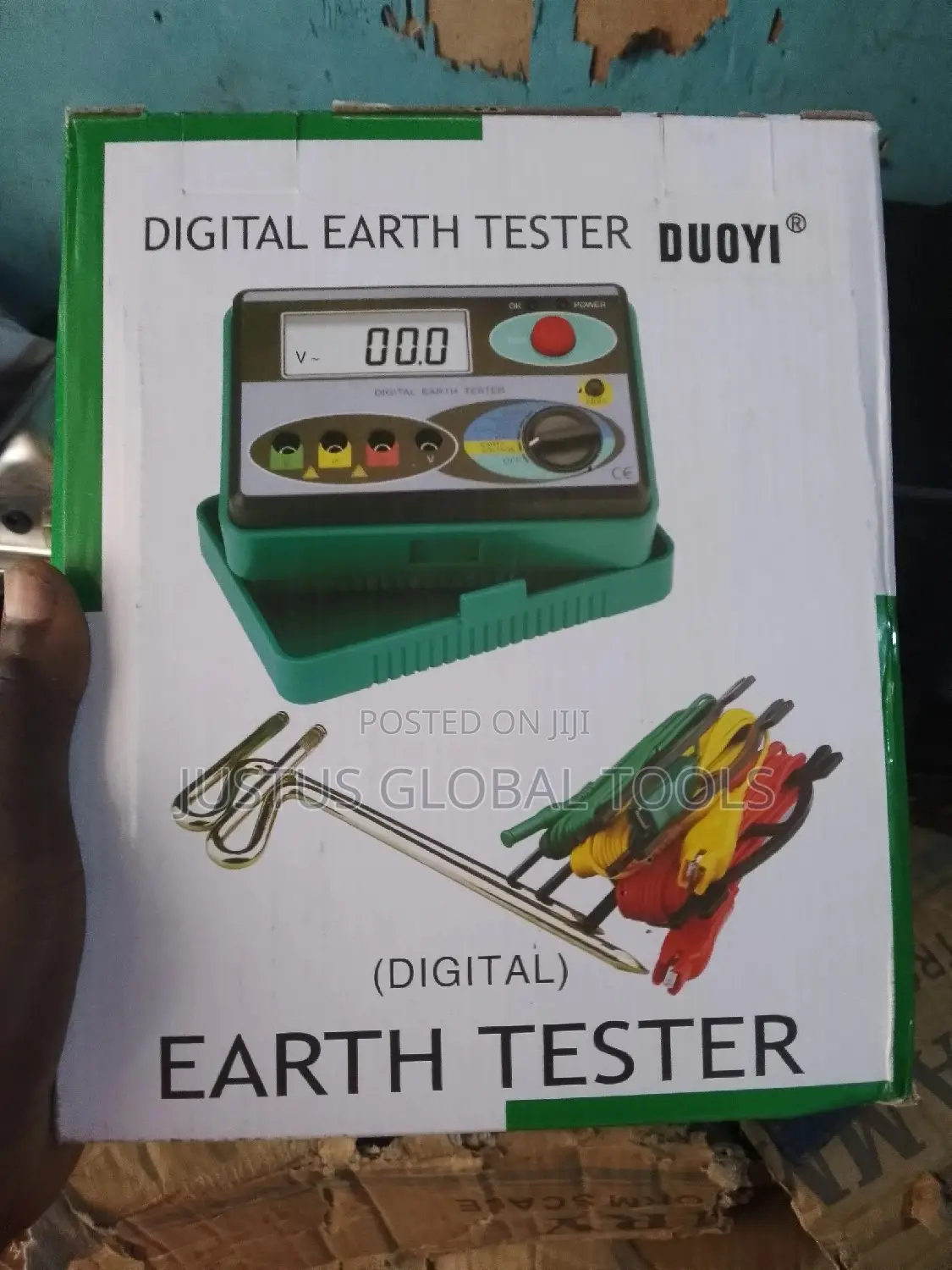 Digital Earth Tester