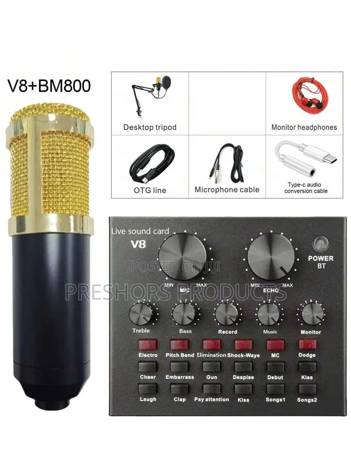 Bm800 Condenser Microphone