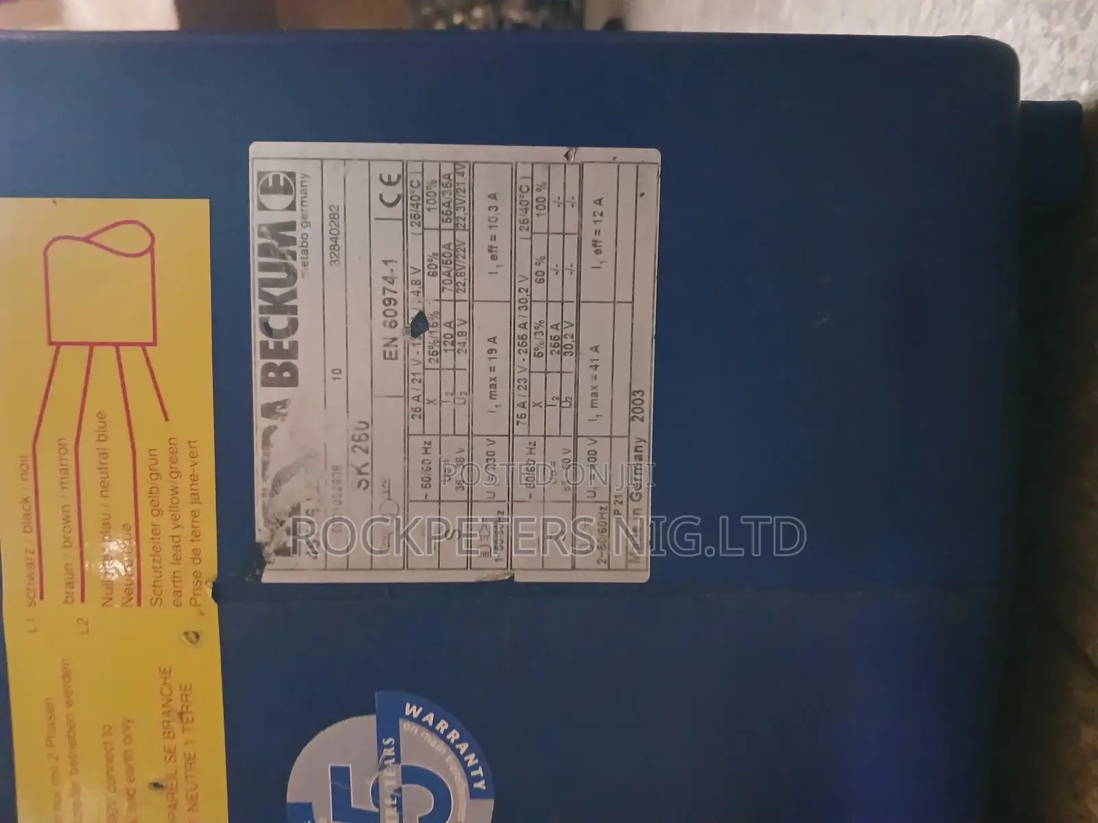 Electrode Welding Machine Elektra Beckum Sk260