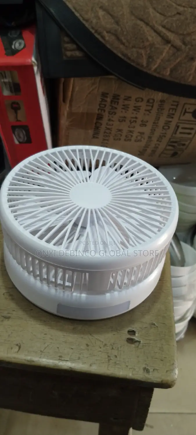 Kamisafe Foldable Rechargeable Table Fan