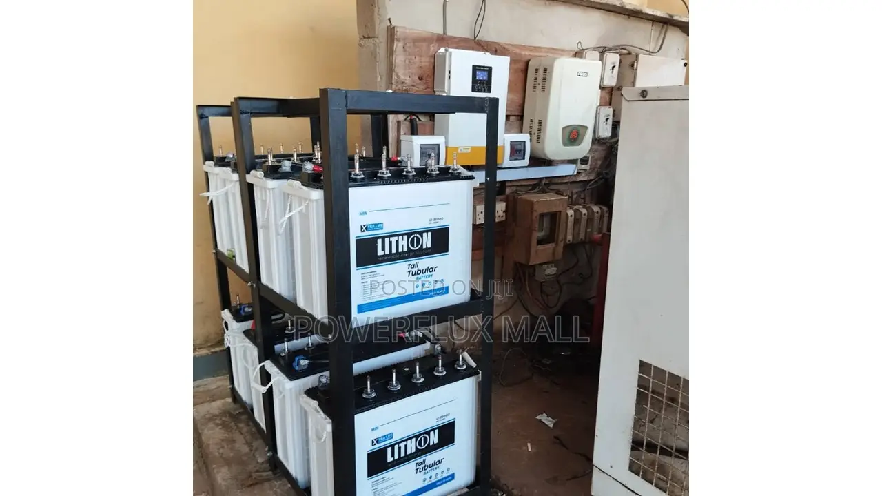 5.5kva Inverter Installed With 8 Panels