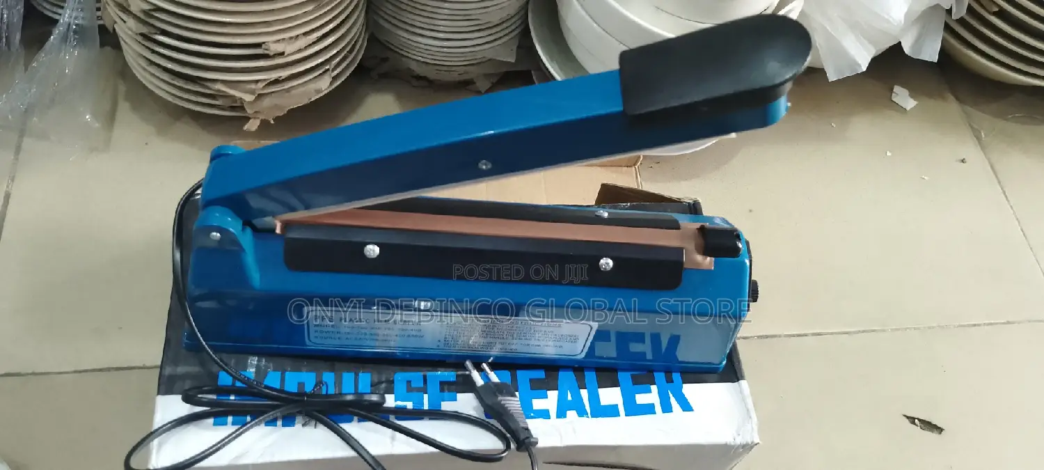 Vacuum Impulse Sealer Portable Nylon Sealing Machine Blue Sealer