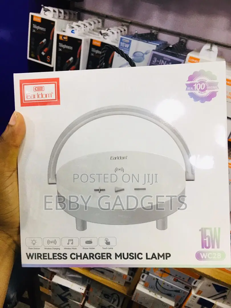 Earldom 15W Wireless Charging Music Lamp