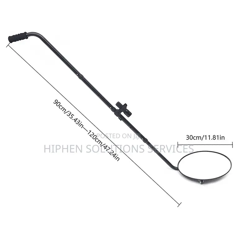 Under Vehicle Inspection Mirror, Handle Bar Length: 10 Inch