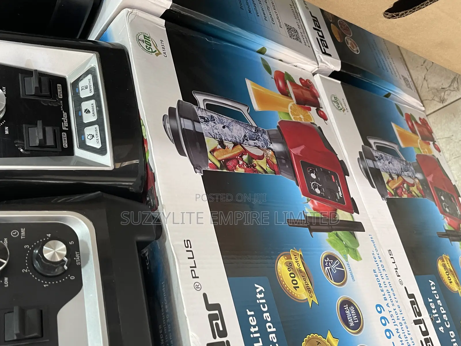 Fadar Industrial Blender 3500 Watt