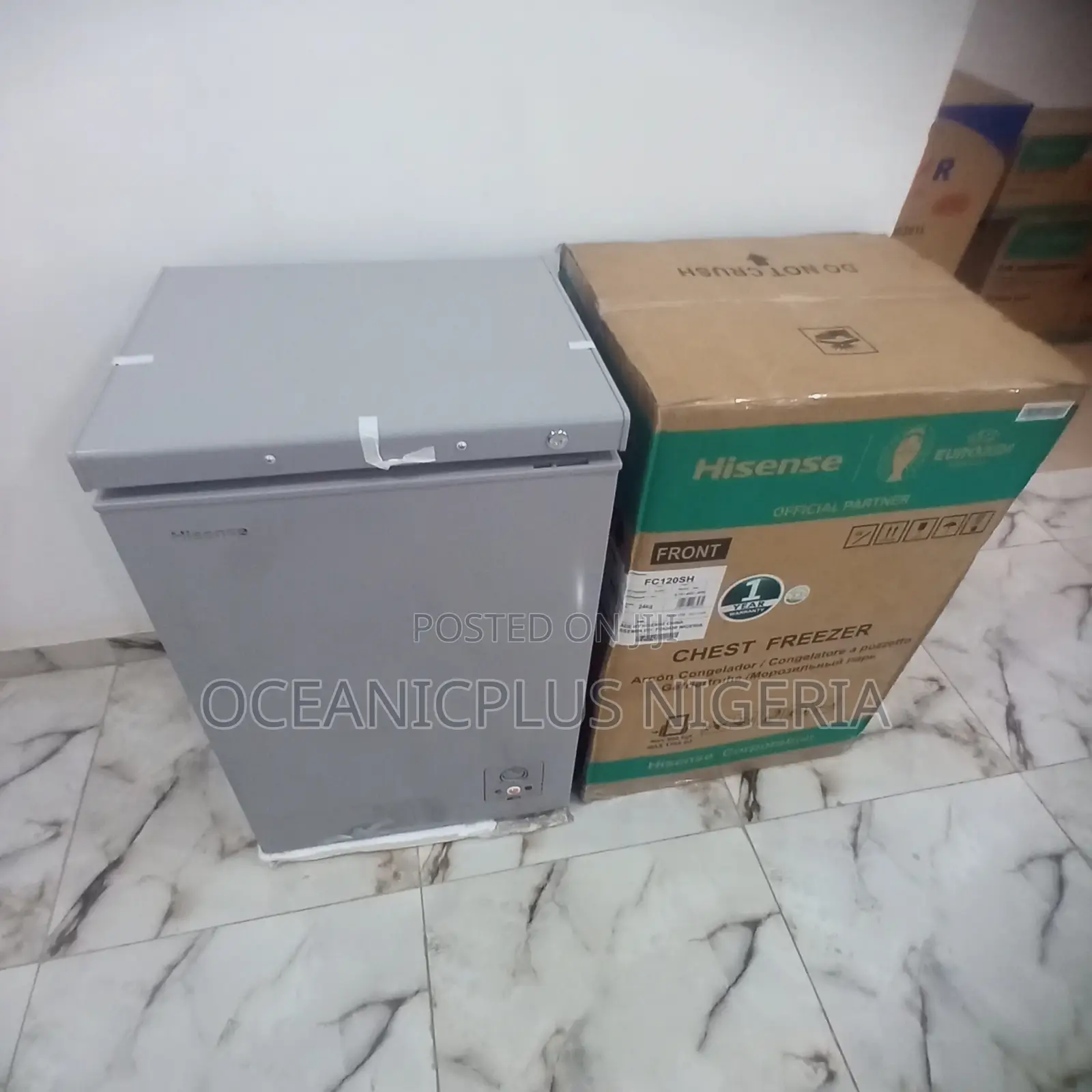 Top-Quality Hisense Chest Freezer 95 Litres, Fc120sh