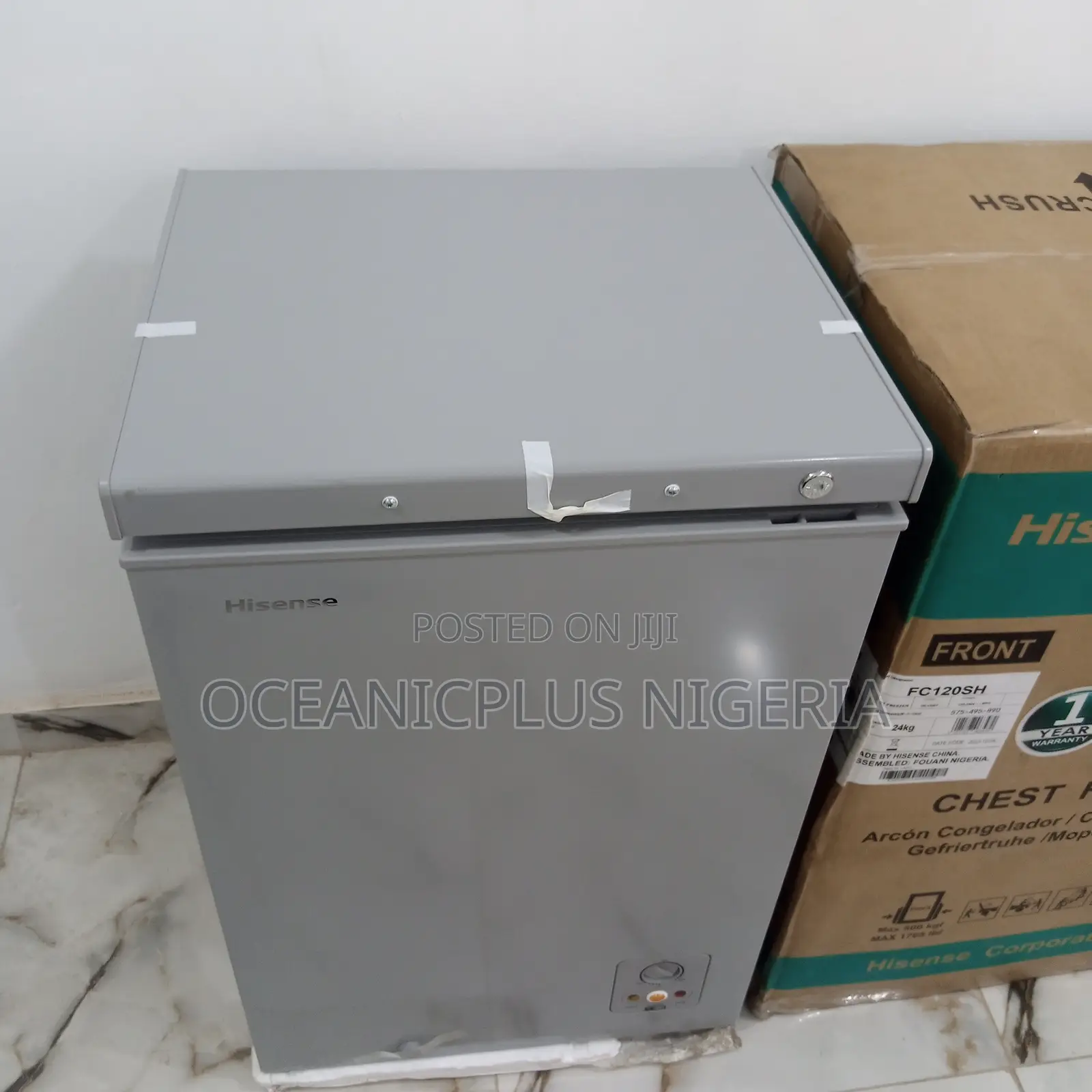 Top-Quality Hisense Chest Freezer 95 Litres, Fc120sh