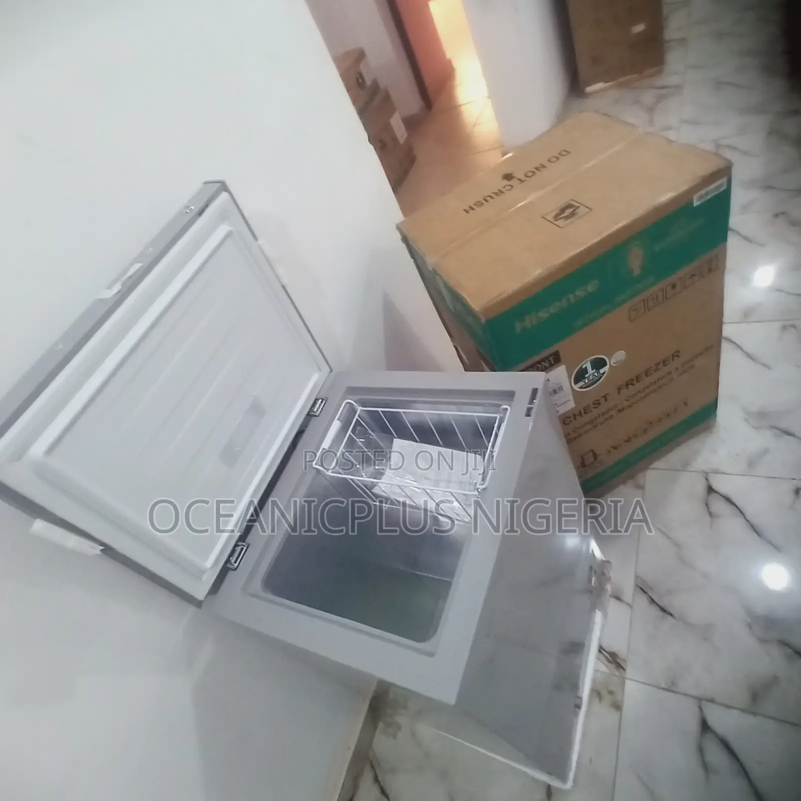 Top-Notch Hisense Chest Freezer 95 Litres, Fc120sh