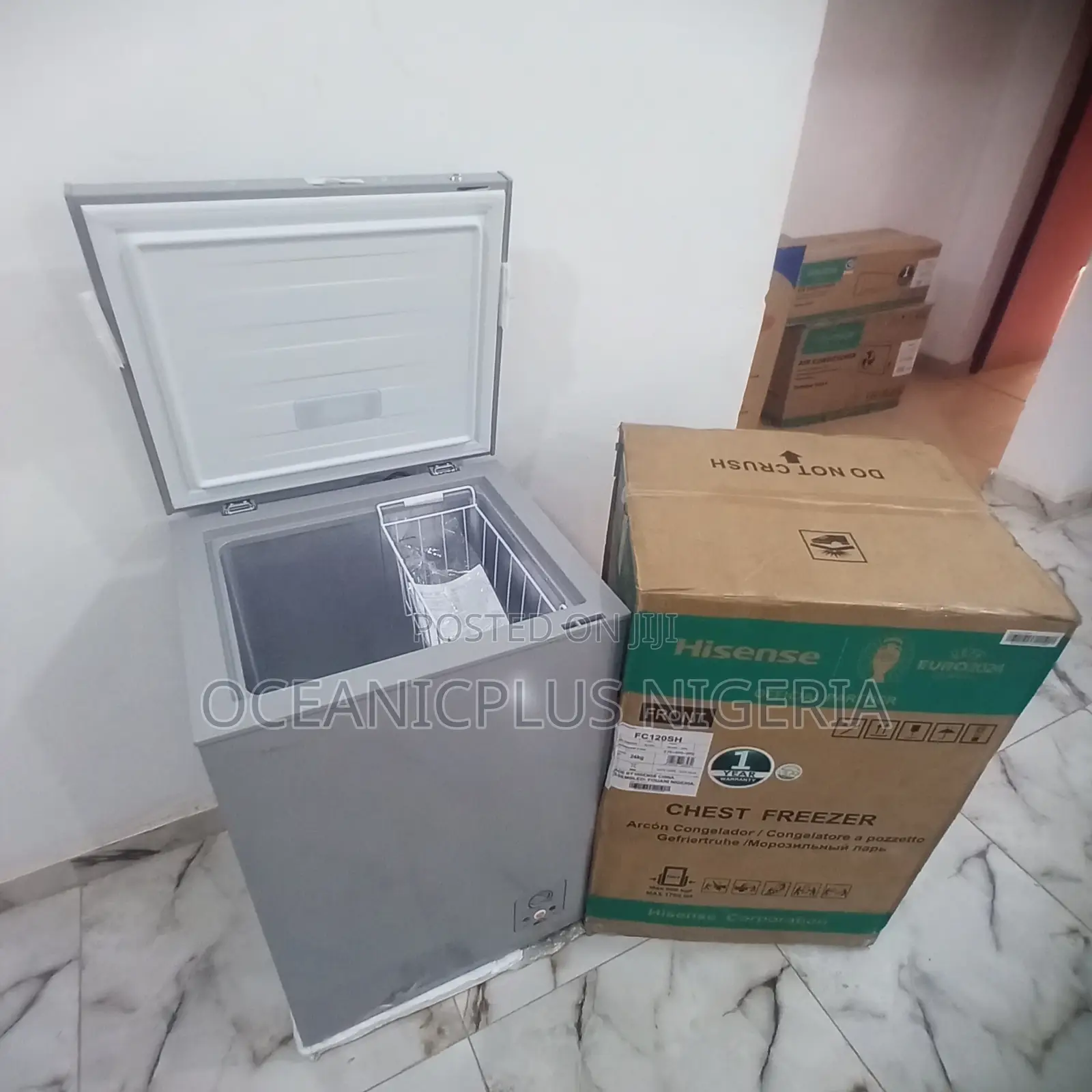 Top-Notch Hisense Chest Freezer 95 Litres, Fc120sh