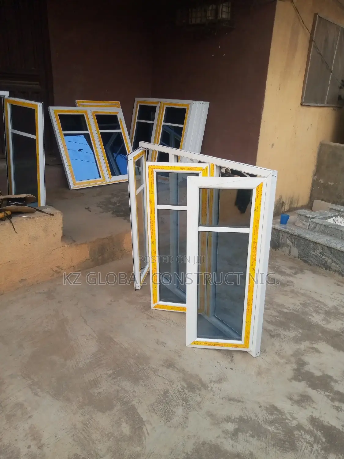 Aluminum Casement Window With Inner Net Only Series 101
